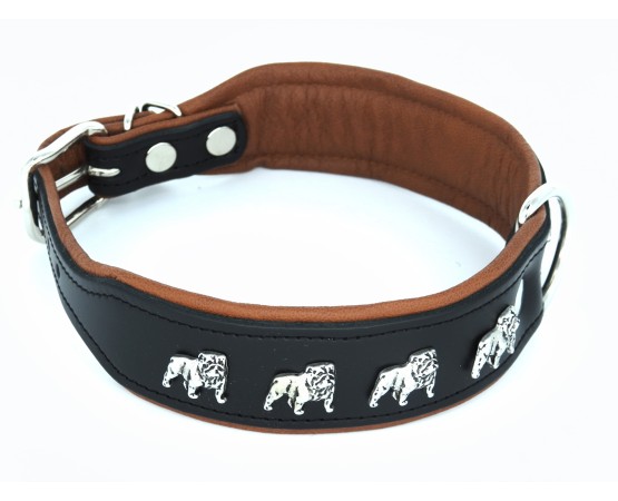 Zgarda de lux pentru Bulldog Englez