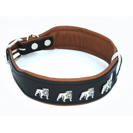 Zgarda de lux pentru Bulldog Englez