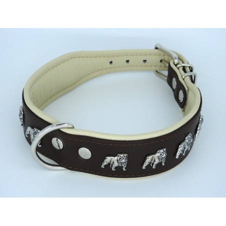 Zgarda de lux pentru Bulldog Englez