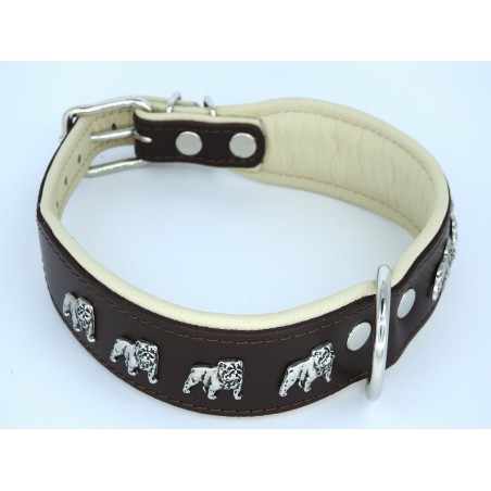 Zgarda de lux pentru Bulldog Englez