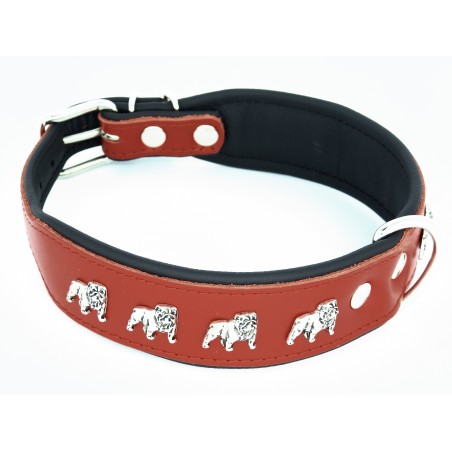 Zgarda de lux pentru Bulldog Englez