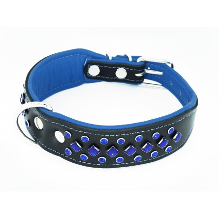 Zgarda de lux pentru caini , cu cristale  Swarovski