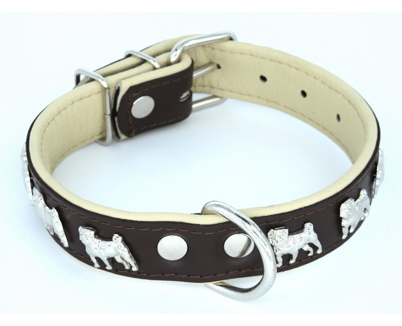 Zgarda de lux pentru Pug ( Mops )