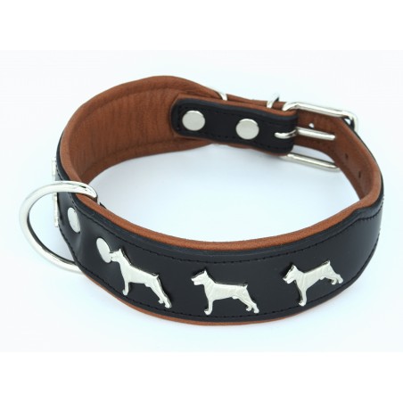 Zgarda de lux pentru Dobermann