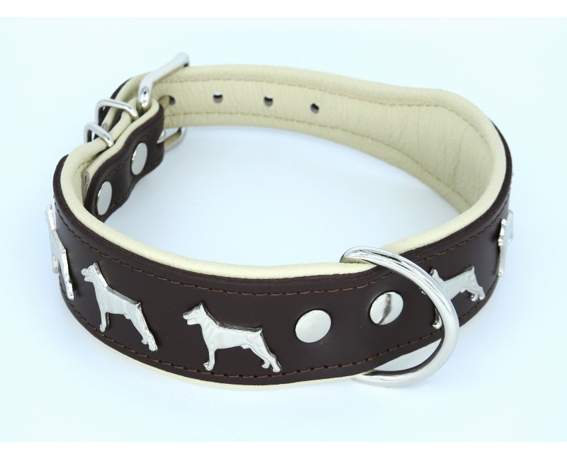 Zgarda de lux pentru Dobermann