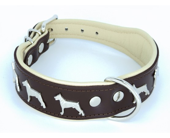 Zgarda de lux pentru Dobermann