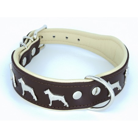 Zgarda de lux pentru Dobermann