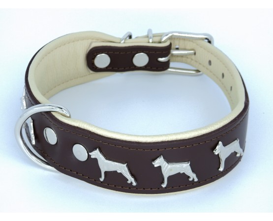 Zgarda de lux pentru Dobermann