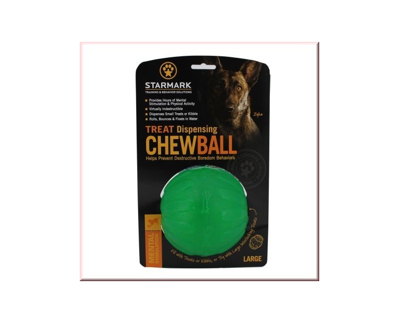 Minge caini Treat Dispensing Chew Ball Academia Starmark ( M / L )