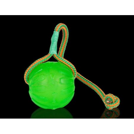 Minge cu snur pentru caini Swing ' n Fling Chew Ball Academia Starmark  ( M )