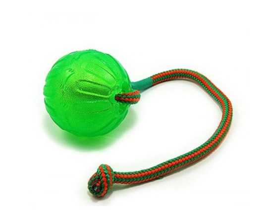 Minge cu snur pentru caini Swing ' n Fling Chew Ball Academia Starmark ( M / L )