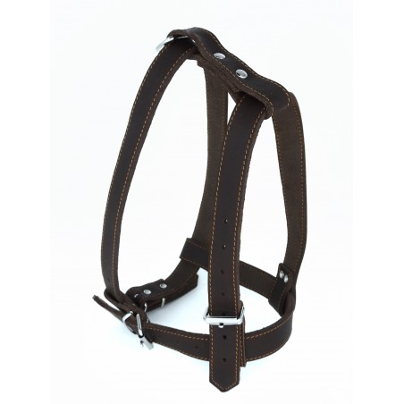 Ham pentru caini confectionat din piele naturala