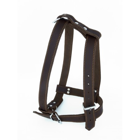 Ham pentru caini confectionat din piele naturala