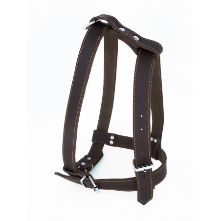 Ham pentru caini confectionat din piele naturala