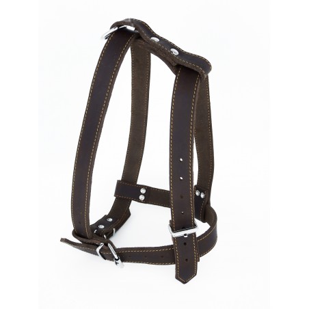 Ham pentru caini confectionat din piele naturala