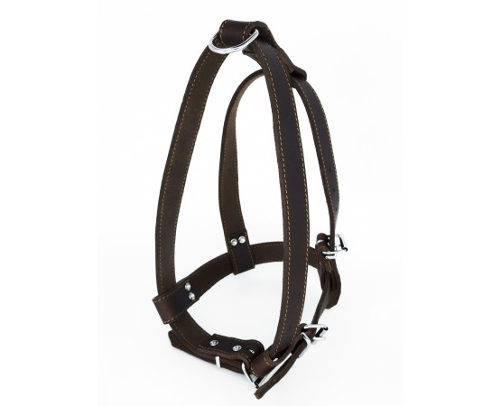 Ham pentru caini confectionat din piele naturala