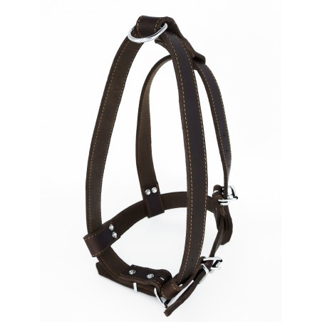 Ham pentru caini confectionat din piele naturala