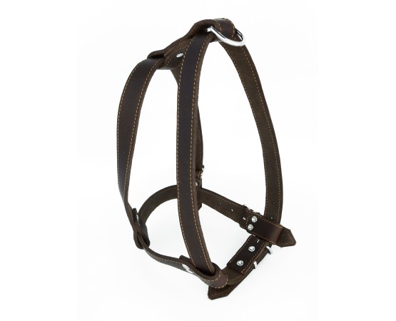 Ham pentru caini confectionat din piele naturala