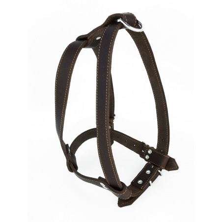 Ham pentru caini confectionat din piele naturala