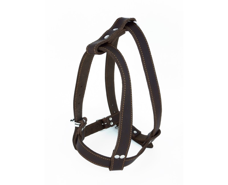 Ham pentru caini confectionat din piele naturala