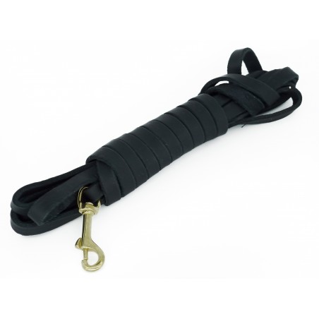 Lesa de urma pentru caini , din piele naturala fett