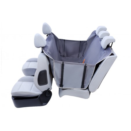 Husa de protectie bancheta spate auto caini