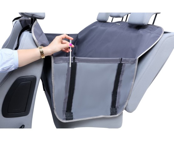 Husa de protectie bancheta spate auto caini
