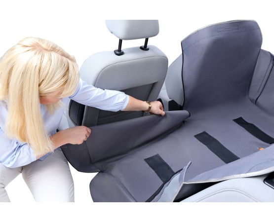 Husa de protectie bancheta spate auto caini