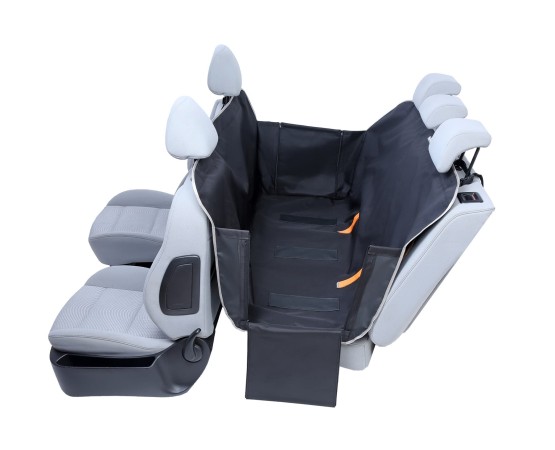 Husa de protectie bancheta spate auto caini Lux