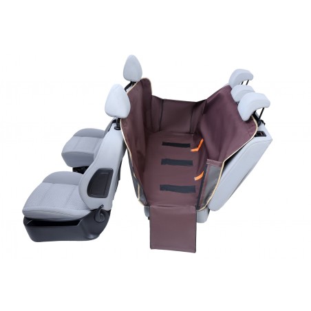 Husa de protectie bancheta auto caini Lux Maro