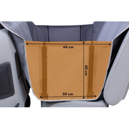 Husa de protectie bancheta auto caini Lux Maro
