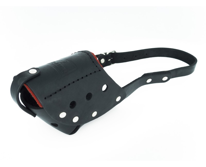 Botnita din piele naturala pentru Malinois