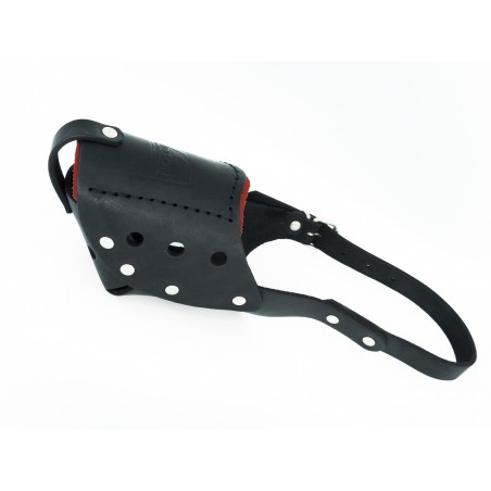 Botnita din piele naturala pentru Malinois