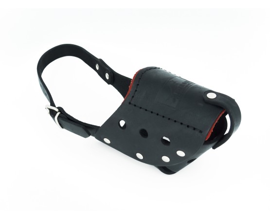 Botnita din piele naturala pentru Malinois