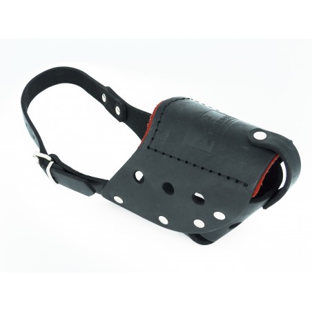 Botnita din piele naturala pentru Malinois