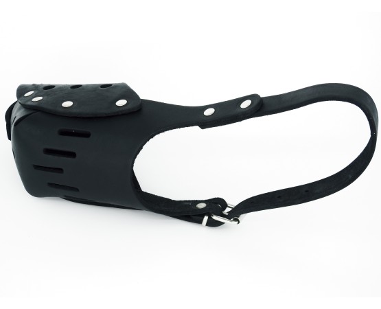 Botnita din piele naturala pentru Malinois