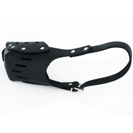 Botnita din piele naturala pentru Malinois