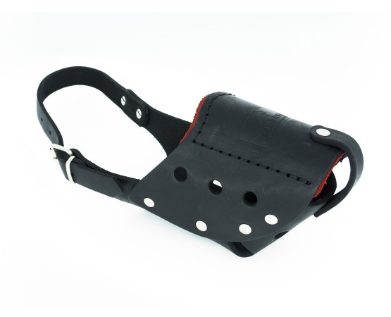 Botnita din piele naturala pentru Malinois