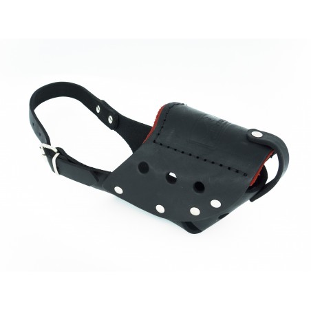 Botnita din piele naturala pentru Malinois