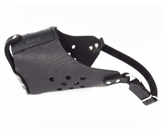 Botnita militara Ciobanesc German , confectionata din piele naturala