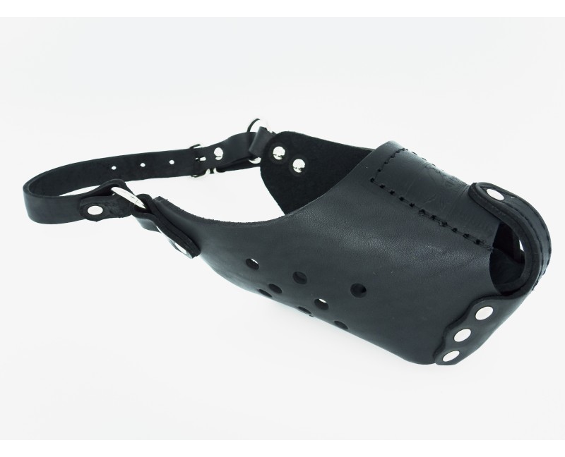 Botnita militara pentru Malinois , confectionata din piele naturala