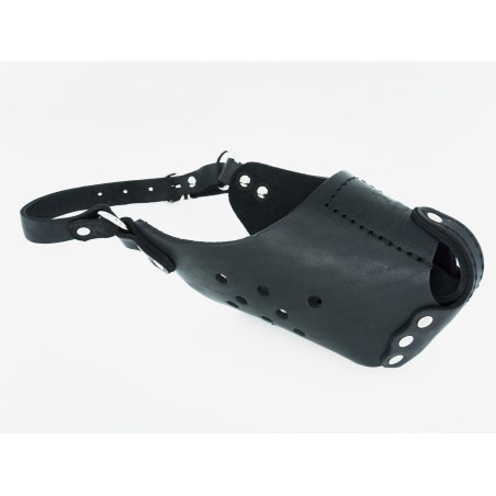 Botnita militara pentru Malinois , confectionata din piele naturala