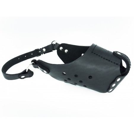 Botnita militara pentru Malinois , confectionata din piele naturala