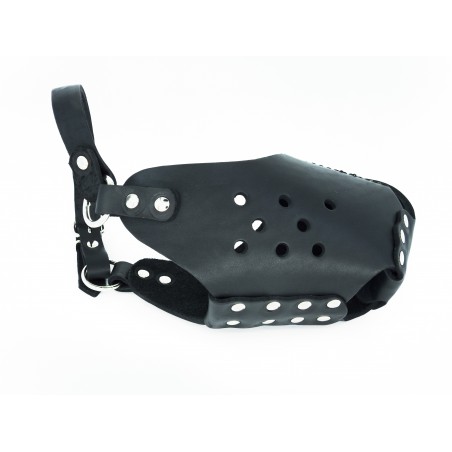 Botnita militara pentru Malinois , confectionata din piele naturala