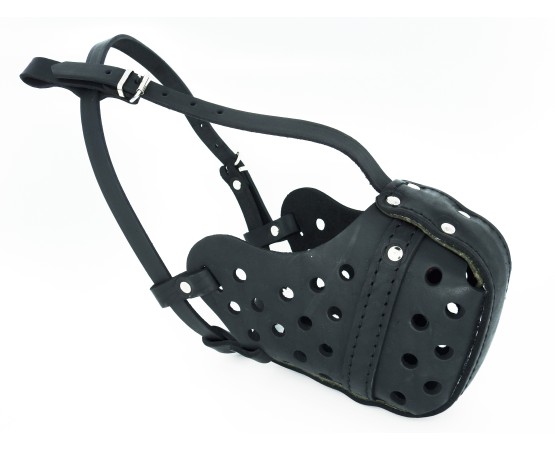 Botnita politie Ciobanesc German , confectionata din piele naturala