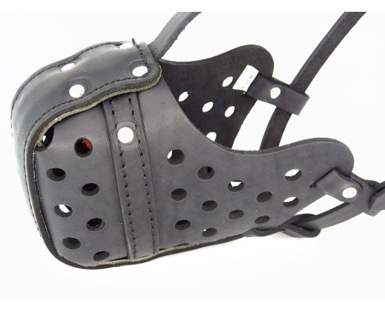 Botnita politie Malinois , confectionata din piele naturala