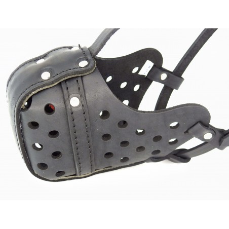 Botnita politie Malinois , confectionata din piele naturala