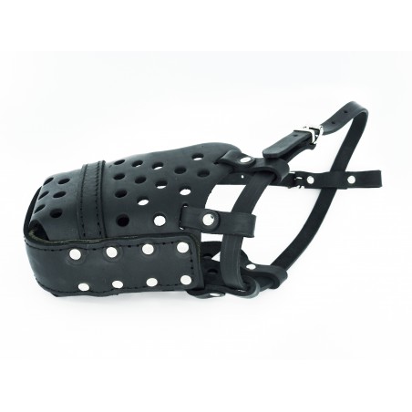 Botnita politie Malinois , confectionata din piele naturala