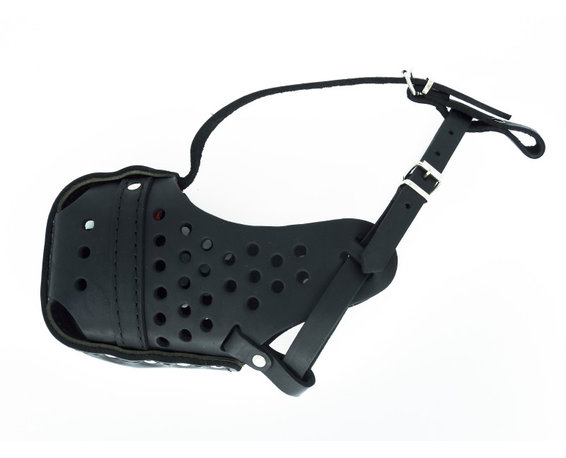 Botnita politie Malinois , confectionata din piele naturala