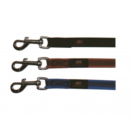 Lesa pentru caini confectionata din bumbac cu insertie de cauciuc